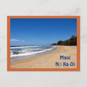 Postal Sugar Beach, Kihei, Hawaii, Maui No Ka Oi