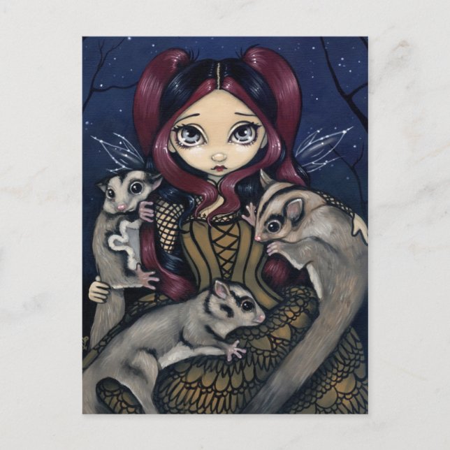 Postal "Sugar Gliders" (Anverso)