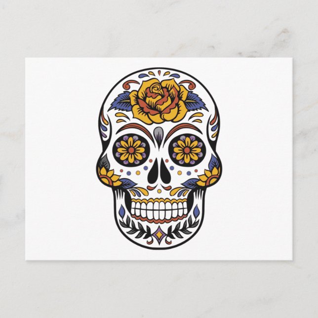 Postal Sugar Skull (Anverso)