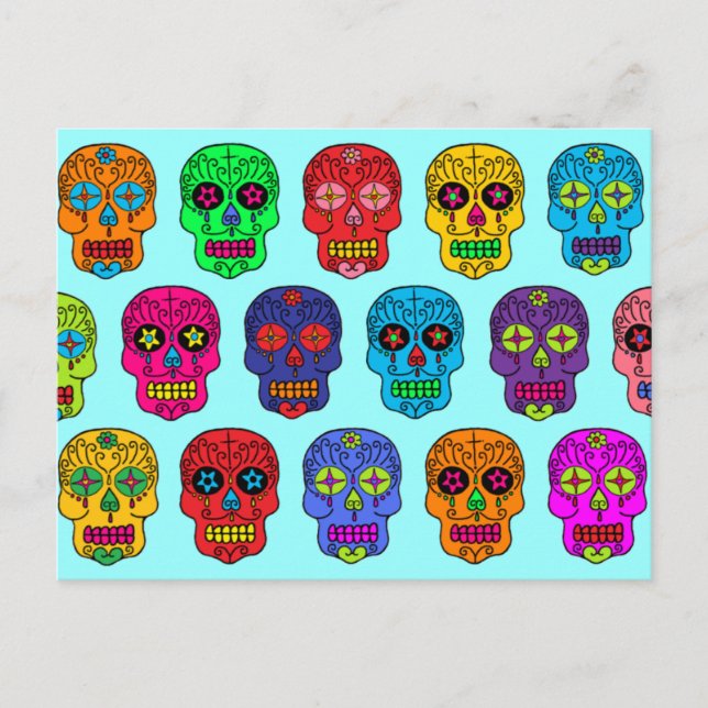 Postal Sugar Skull (Anverso)