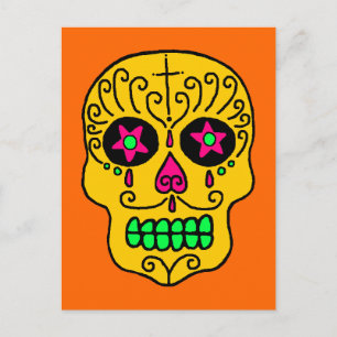 Postal Sugar Skull Man
