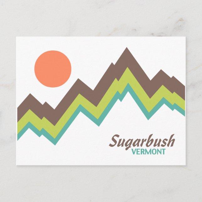 Postal Sugarbush Vermont (Anverso)