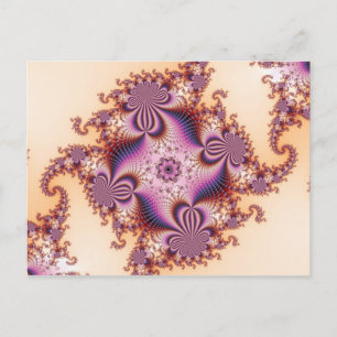 Postal SugarPlums - Postcard fractal