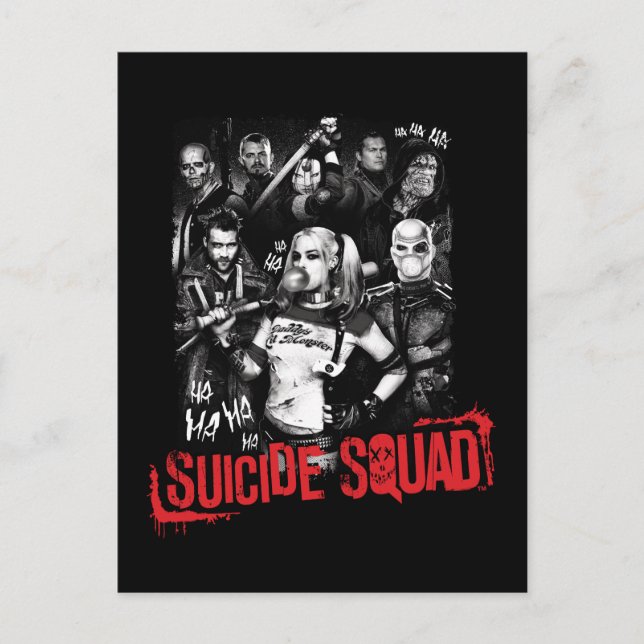 Postal Suicide Squad | Grunge Group Photo (Anverso)