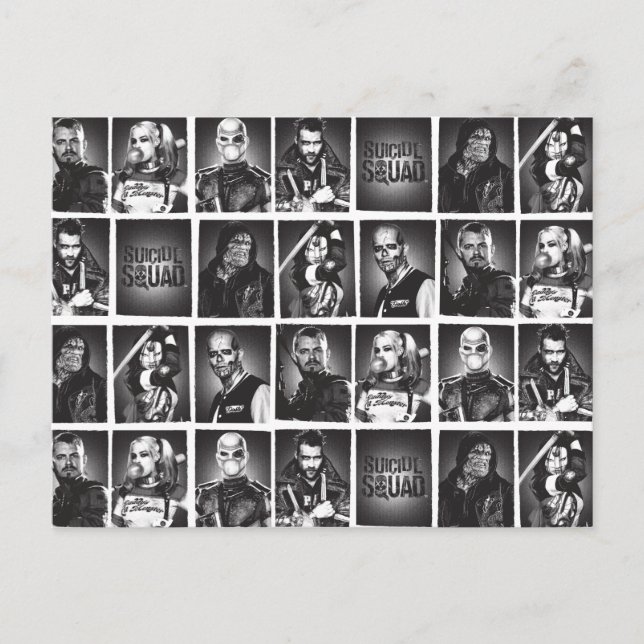 Postal Suicide Squad | Yearbook Pattern (Anverso)