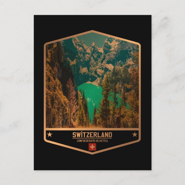 Postal Suiza (Anverso)