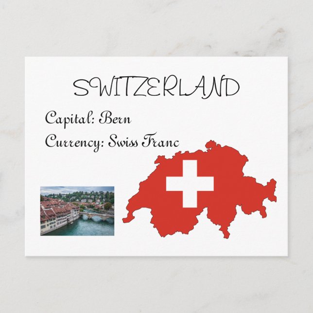 Postal Suiza (Anverso)