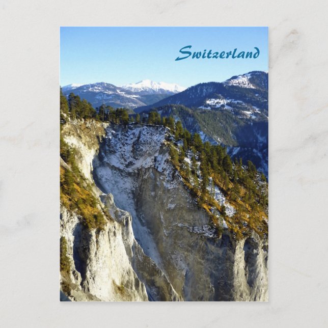 Postal Suiza (Anverso)