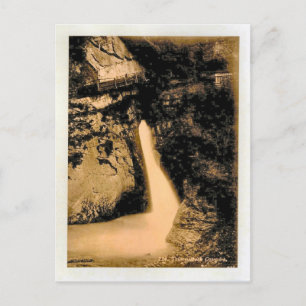 Postal Suiza 1908, Cataratas Trummelbach