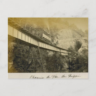 Postal Suiza 1908, Rigibahn, Vitznau