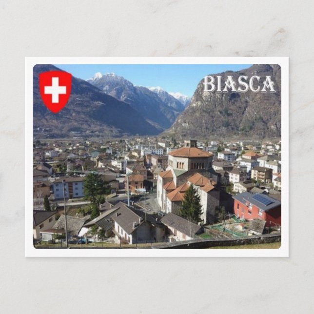 Postal Suiza - Biasca - (Anverso)