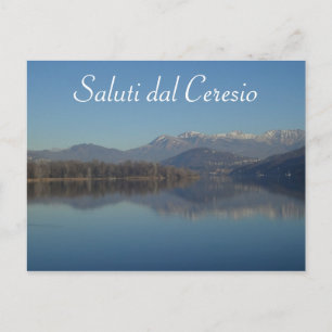 Postal suiza del Lago Lugano (Ceresio)
