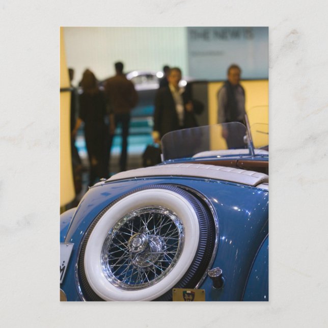 Postal SUIZA, GINEBRA: 75º Anual del Auto 7 de Ginebra (Anverso)