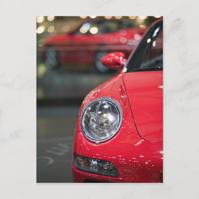 Postal SUIZA, GINEBRA: 75º Auto anual de Ginebra 8 (Anverso)