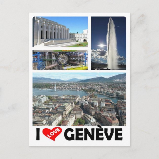 Postal Suiza - Ginebra - Genève - Amo - (Anverso)