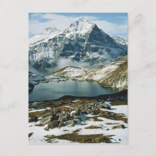 Postal Suiza, Grindelwald, Alpes berneses, Vista