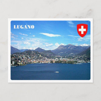 Postal Suiza - Lugano -