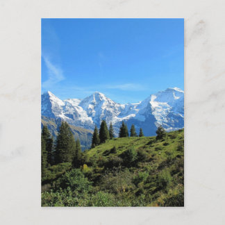 Postal Suiza Majestuosa Sierra
