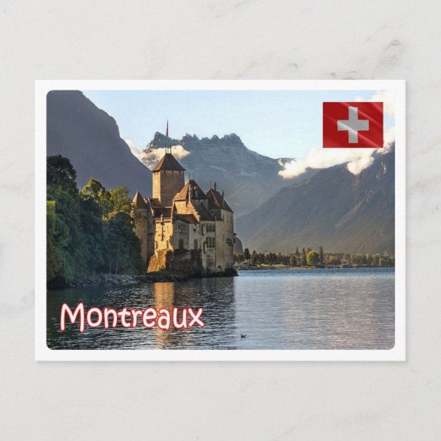 Postal Suiza - Montreaux - (Anverso)