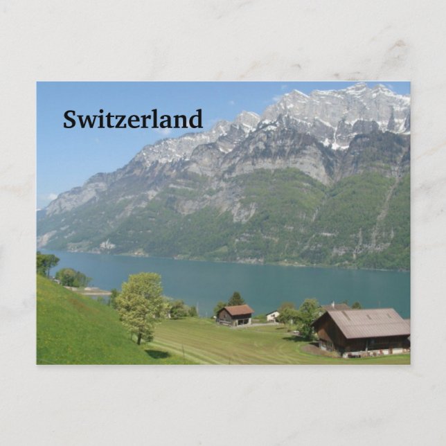 Postal Suiza - Postcard (Anverso)