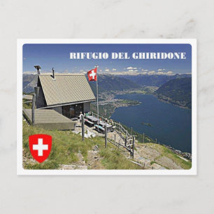 Postal Suiza - Refugio de Montaña de Ghiridone -