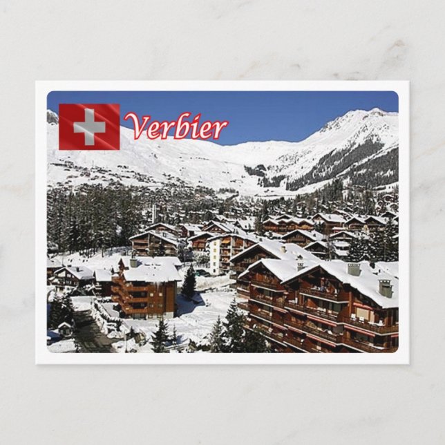Postal Suiza - Verbier - (Anverso)
