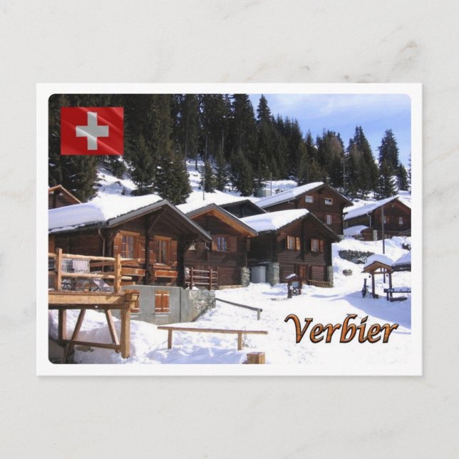 Postal Suiza - Verbier - (Anverso)