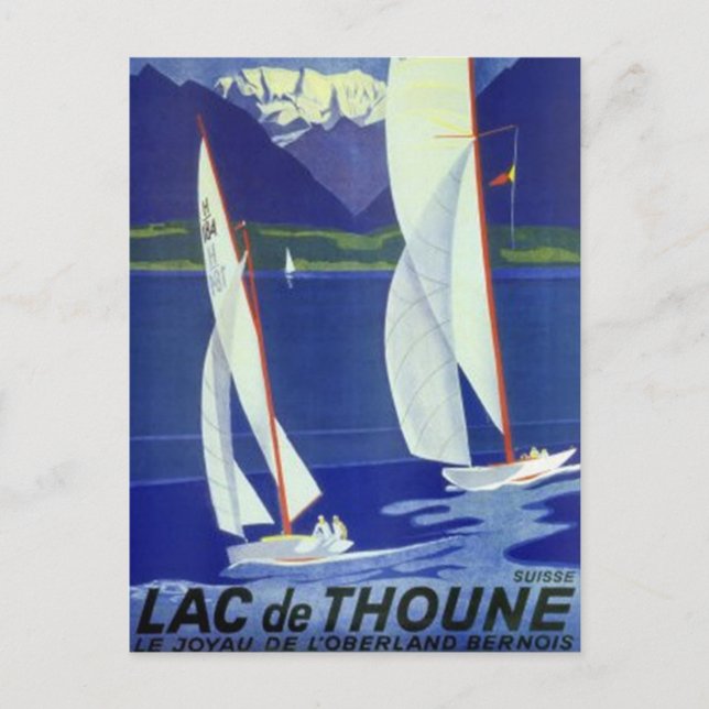 Postal Suiza Vintage - (Anverso)