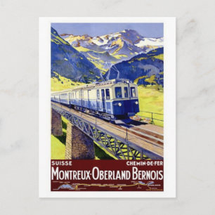 Postal Suiza Vintage -