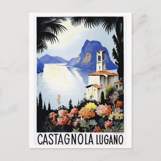 Postal Suiza Vintage - (Anverso)