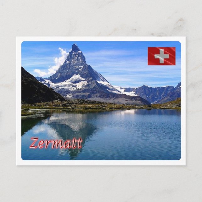 Postal Suiza - Zermatt - (Anverso)