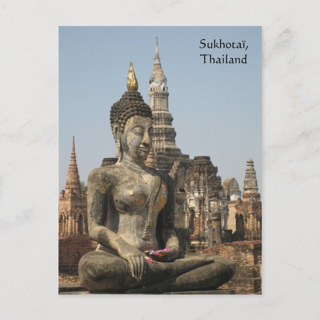 Postal Sukhotaï (Tailandia) (Anverso)