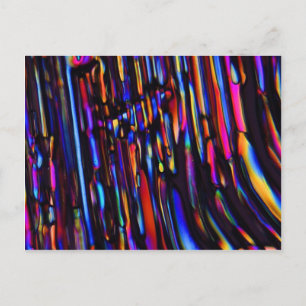 Postal sulfato de zinc bajo el microscopio