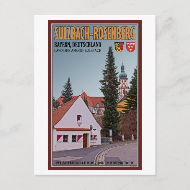 Postal Sulzbach-Rosenberg - Toll House (Anverso)
