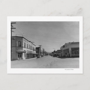 Postal Sumas, WA - Vista de la fotografía de Downtown Str