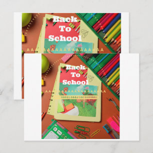 Postal Suministros escolares y cuaderno de educación de v