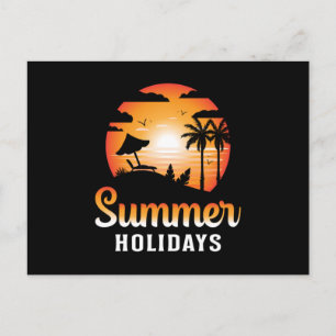Postal Summer Beach Vacation Sea Surf Guay Sun Funny Gift