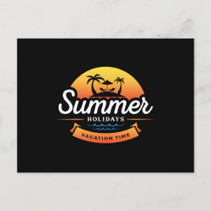 Postal Summer Sea Beach Vacation Surf Guay Sun Funny Gift