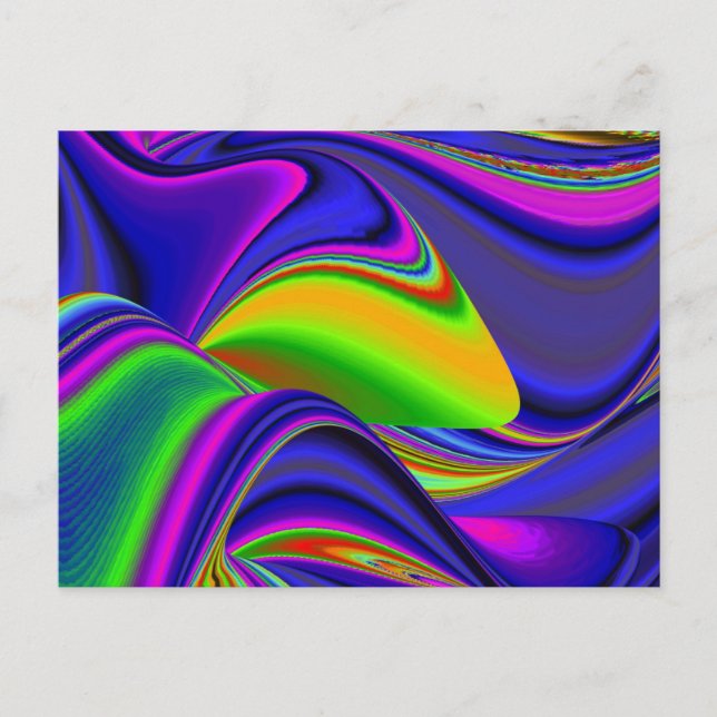 Postal Summerrainbow , Resumen del Rainbowart 3D (Anverso)