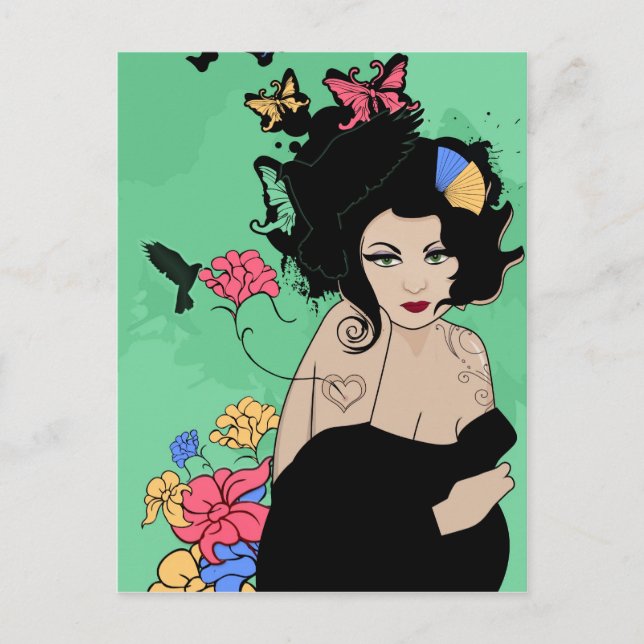 Postal Summertime Fairy (Anverso)