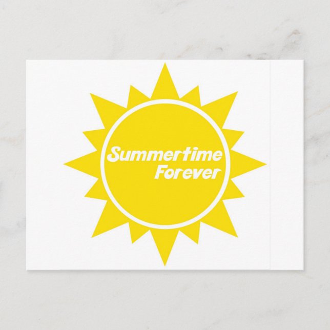 Postal Summertime Forever (Anverso)