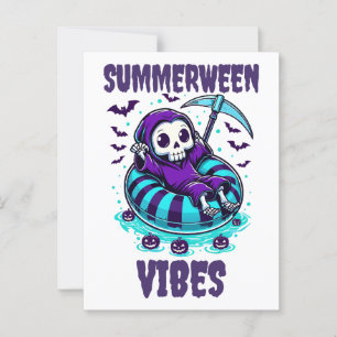 Postal Summerween Vibes - Relajación más relajada