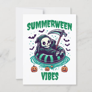 Postal Summerween Vibes - Relajación más relajada