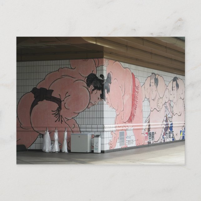 Postal Sumo Mural Wall Art (Anverso)