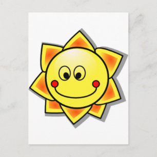 Postal Sun Happy Sun