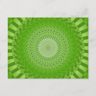 Postal Sun Mandala green