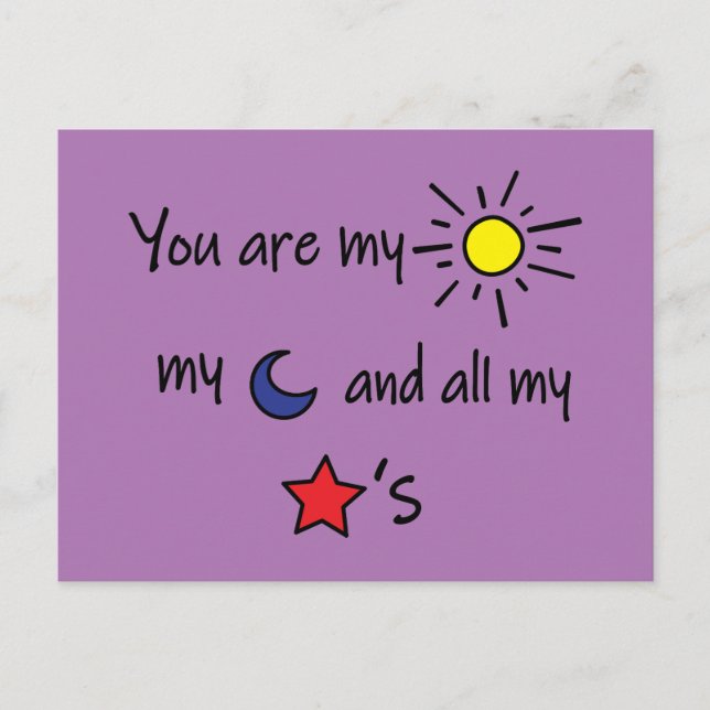 Postal Sun-Moon-and-Stars- (Anverso)