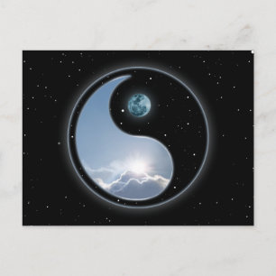 Postal Sun-Moon Yin-Yang
