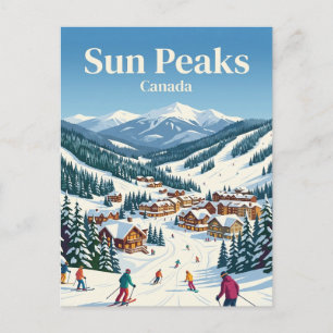 Postal Sun Peaks Canadá