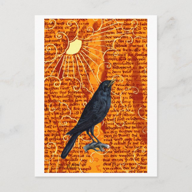 Postal Sun Raven (Anverso)